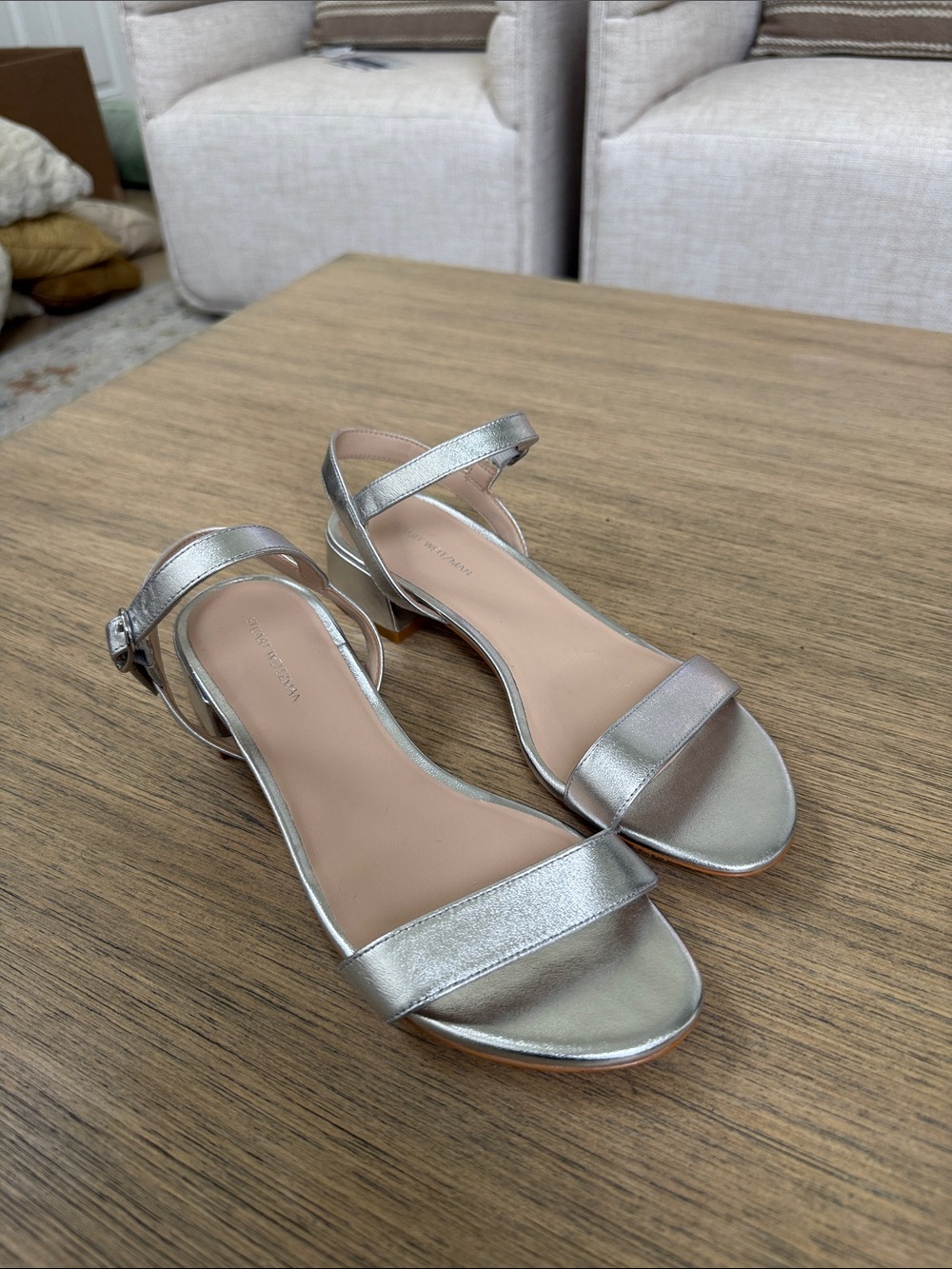 Stuart Weitzman Dancer 35 Block Sandal